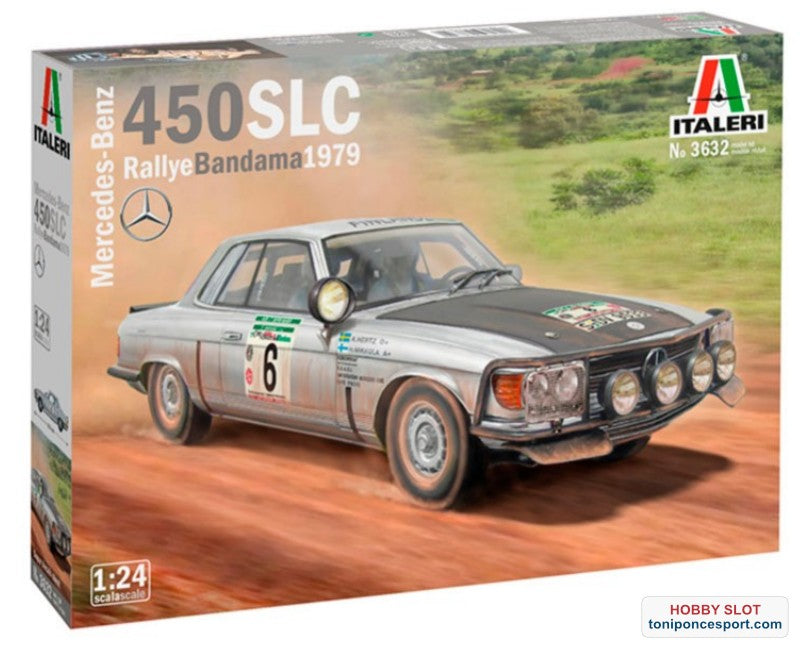 Mercedes-Benz 450 SLC Rallye Bandama 1979 1:24