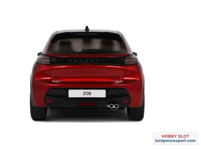PEUGEOT 208 GT HYBRID RED ELIXIR 2024