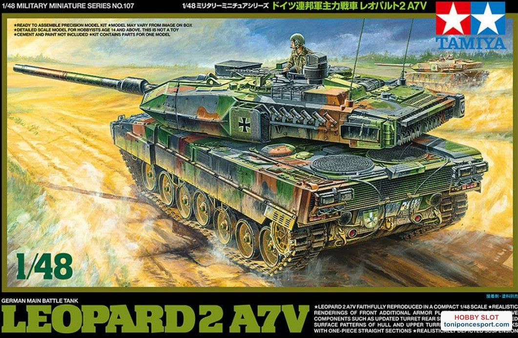Tanque Leopard 2 A7V 1/48