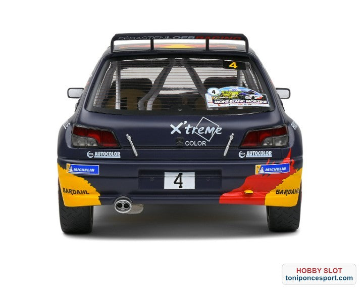 Peugeot 306 Maxi Red Bull N º4 Rally Mont Blanc 2021 S. Loeb - D. Elena