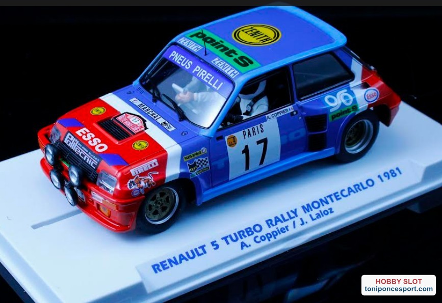 Renault 5 Turbo A. Coppier / L. Laoz Rally Montecarlo 1981.