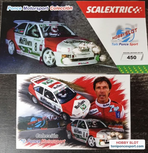 Ford Escort RS Cosworth Rally El Corte Inglés 94 Ponce - León. (FAROS)