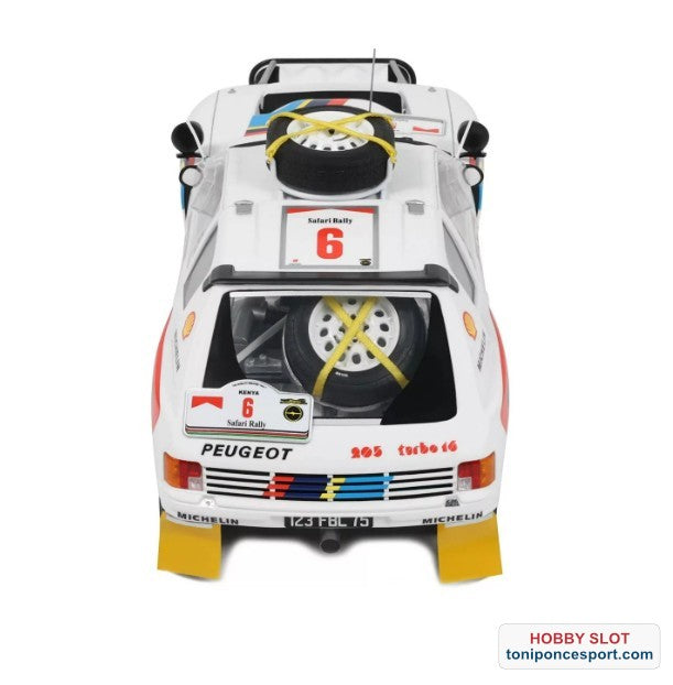 PEUGEOT 205 T16 #6 T. SALONEN RALLY SAFARI 1985