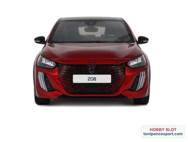 PEUGEOT 208 GT HYBRID RED ELIXIR 2024