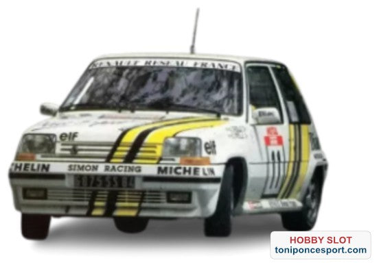 Renault R5 GT TURBO SUPERCINQUE N 11 RALLY TOUR DE CORSE 1988 ALAIN OREILLE - SYLVIE OREILLE